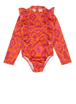 Ammehoela | Pam.01 | Uv Zwempakje | Aztec Pink Orange