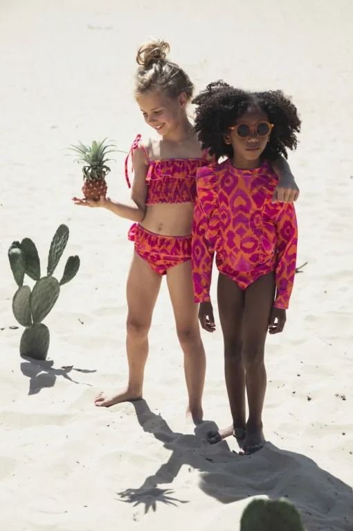 Ammehoela | Pam.01 | Uv Zwempakje | Aztec Pink Orange