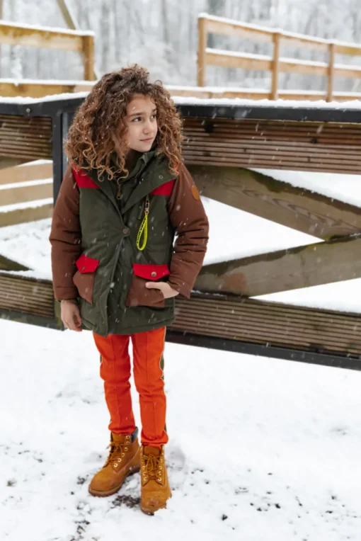 Ammehoela | Storm-19 | Winterjas Colorblock Lizzard