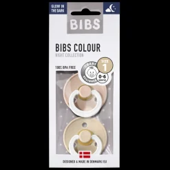 Bibs | Fopspeen Natuurrubber Blister | T1 / 0-6 Maand 2 Pack