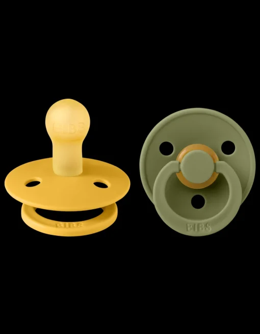 Bibs | Fopspeen Natuurrubber Blister | T1 / 0-6 Maand 2 Pack
