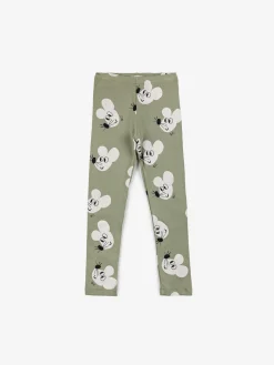 Bobo Choses | Mouse Leggings | Light Green