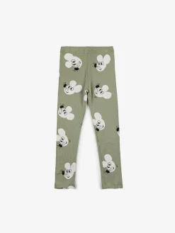 Bobo Choses | Mouse Leggings | Light Green