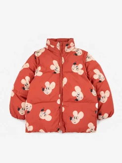 Bobo Choses | Mouse Padded Jacket | Red