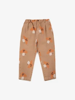 Bobo Choses | Mr. Mushroom Chino Pants | Light Brown