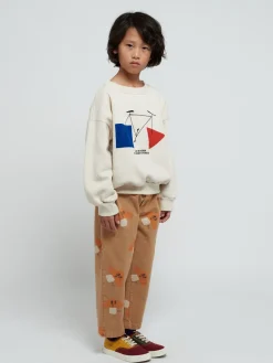 Bobo Choses | Mr. Mushroom Chino Pants | Light Brown