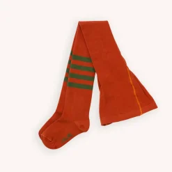 Carlijnq | Striped Tights | Orange + Green