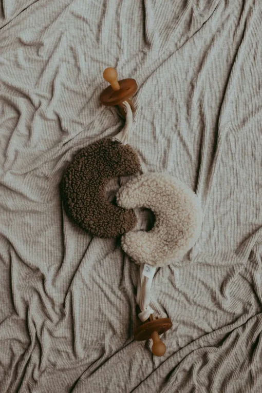 Dappermaentje | Speenkoord Teddy Coffee