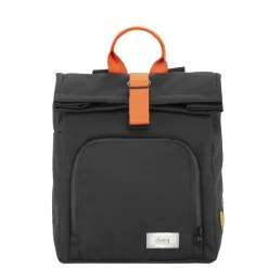 Dusq | Mini Bag | Canvas | Night Black + Fresh Orange