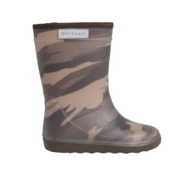 En Fant | Thermo Boots Print | Laarzen Army Olive