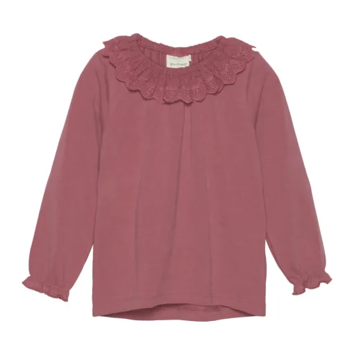 Enfant | Collar Blouse Ls | Mesa Rose