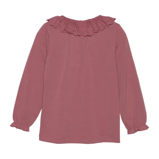 Enfant | Collar Blouse Ls | Mesa Rose