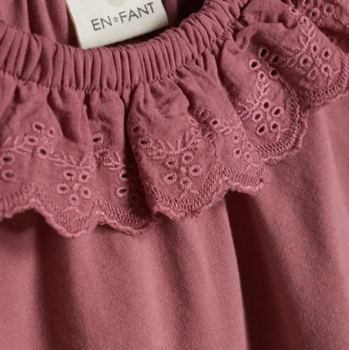 Enfant | Collar Blouse Ls | Mesa Rose