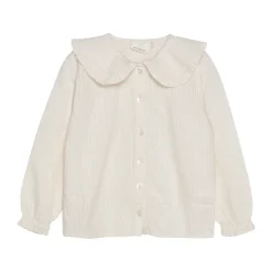 Enfant | Woven Blouse Collar | Sandshell