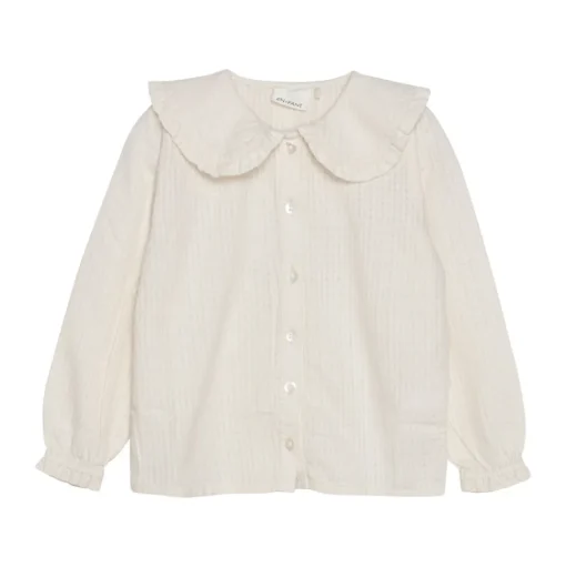 Enfant | Woven Blouse Collar | Sandshell