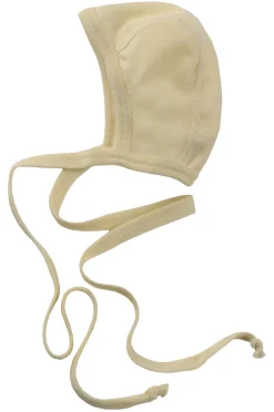 Engel Natur | Baby Bonnet | Strikmutsje Wol | Naturel