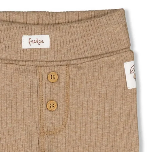 Feetje | Broek Little Forest Friends | Taupe