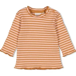 Feetje | Longsleeve Streep | Camel