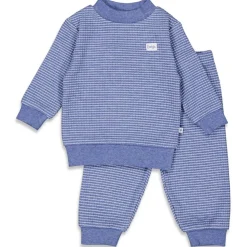Feetje | Wafel Pyjama | Blue Melange