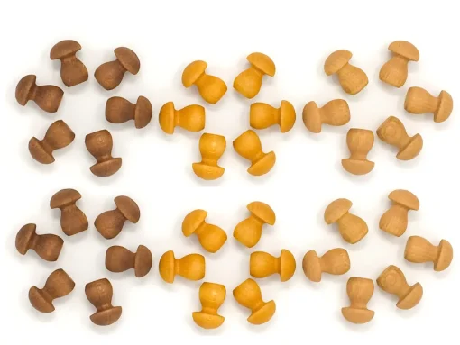 Grapat | Set Van 36 Mandala Paddenstoelen