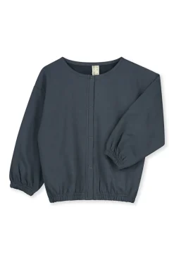 Gray Label | Puffy Cardigan Blue Grey