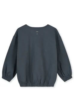 Gray Label | Puffy Cardigan Blue Grey
