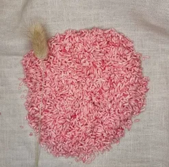 Grennn | 250 Gram Speelrijst Uni | Roze