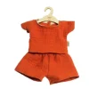 Hollie | Poppenbroek En -Shirt | Terra