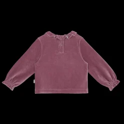 House Of Jamie | Baby Frill Collar Jumper | Vintage Rose