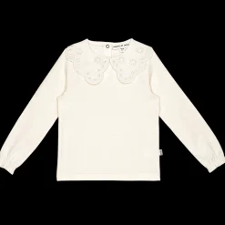 House Of Jamie | Crochet Collar Tee | Cream