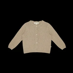 House Of Jamie | Knitted Cardigan | Vest Beige