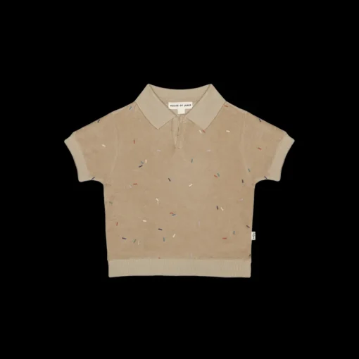 House Of Jamie | Relaxed Polo | Sesame Sprinkles
