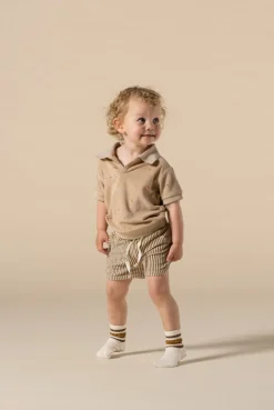 House Of Jamie | Relaxed Polo | Sesame Sprinkles