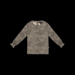 House Of Jamie | Rib Collar Longsleeve | Leopard