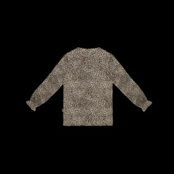 House Of Jamie | Rib Collar Longsleeve | Leopard