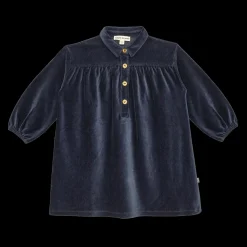 House Of Jamie | Shirt Collar Dress | Classic Blue
