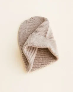 Hvid | Newborn Beanie Fonzie