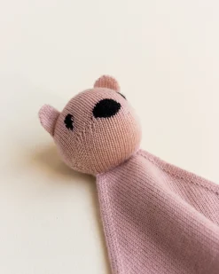 Hvid | Teddy Tokki | Wollen Knuffeldoekje Blush