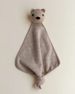 Hvid | Teddy Tokki | Wollen Knuffeldoekje Sand