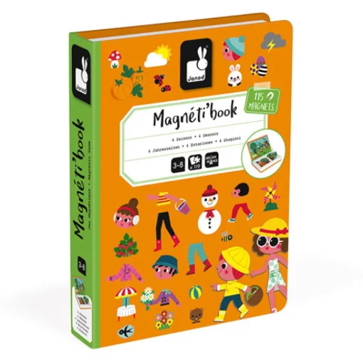 Janod | Magnetibook | 4 Seizoenen