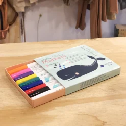Jaqjaqbird | Wishy Washy Marker | Gekleurde Raamstiften