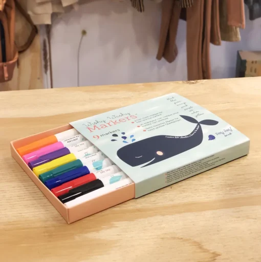 Jaqjaqbird | Wishy Washy Marker | Gekleurde Raamstiften