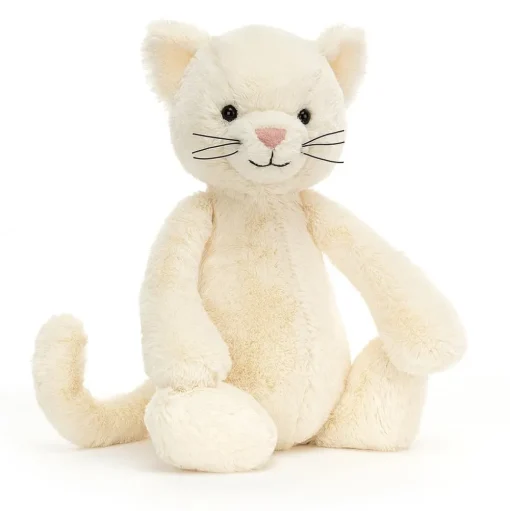Jellycat | Bashful Cream Kitten Medium | Poes Knuffel