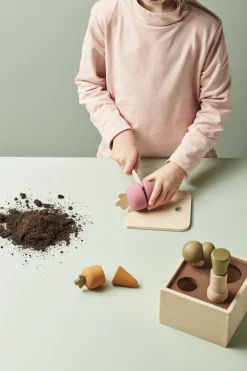Kid'S Concept | Houten Mini Groenten Bakje