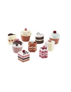 Kid'S Concept | Houten Taartjes | Set 9 Stuks