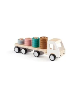 Kid'S Concept | Houten Vrachtwagen Met Ringen Aiden