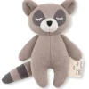 Konges Slojd | Mini Racoon | Knuffel Rammelaar Brown