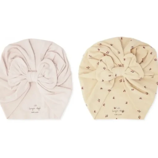 Konges Slojd | 2-Pack Bambi Bonnet | Mutsje Bloom Lavender Mist