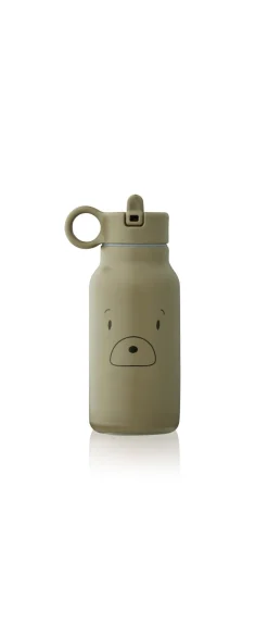 Liewood | Falk Water Bottle | Mr Bear Khaki