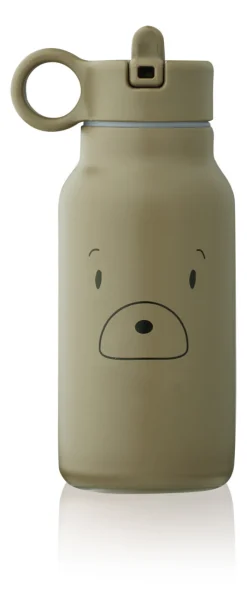 Liewood | Falk Water Bottle | Mr Bear Khaki